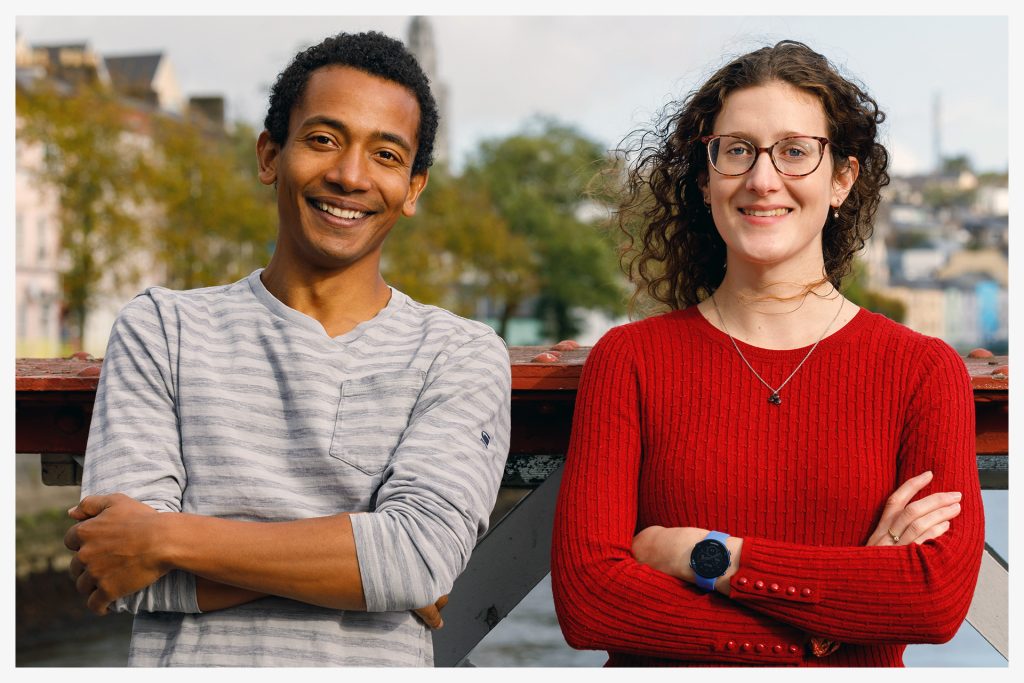 Aude Cincotta and Thomas Heising